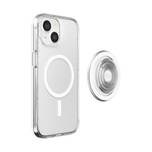 Transparente • iPhone 15 con MagSafe® Grip, PopSockets