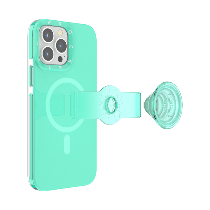 Menta • iPhone 13 ProMax MagSafe® con Slide Grip, PopSockets