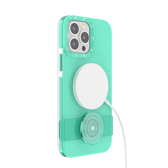 Menta • iPhone 13 ProMax MagSafe® con Slide Grip, PopSockets