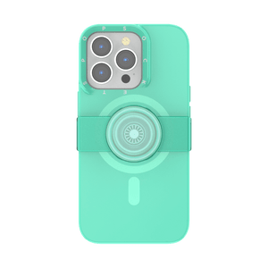 Menta • iPhone 13 Pro MagSafe® con Slide Grip, PopSockets