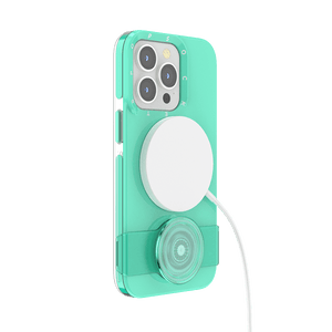 Menta • iPhone 13 Pro MagSafe® con Slide Grip, PopSockets