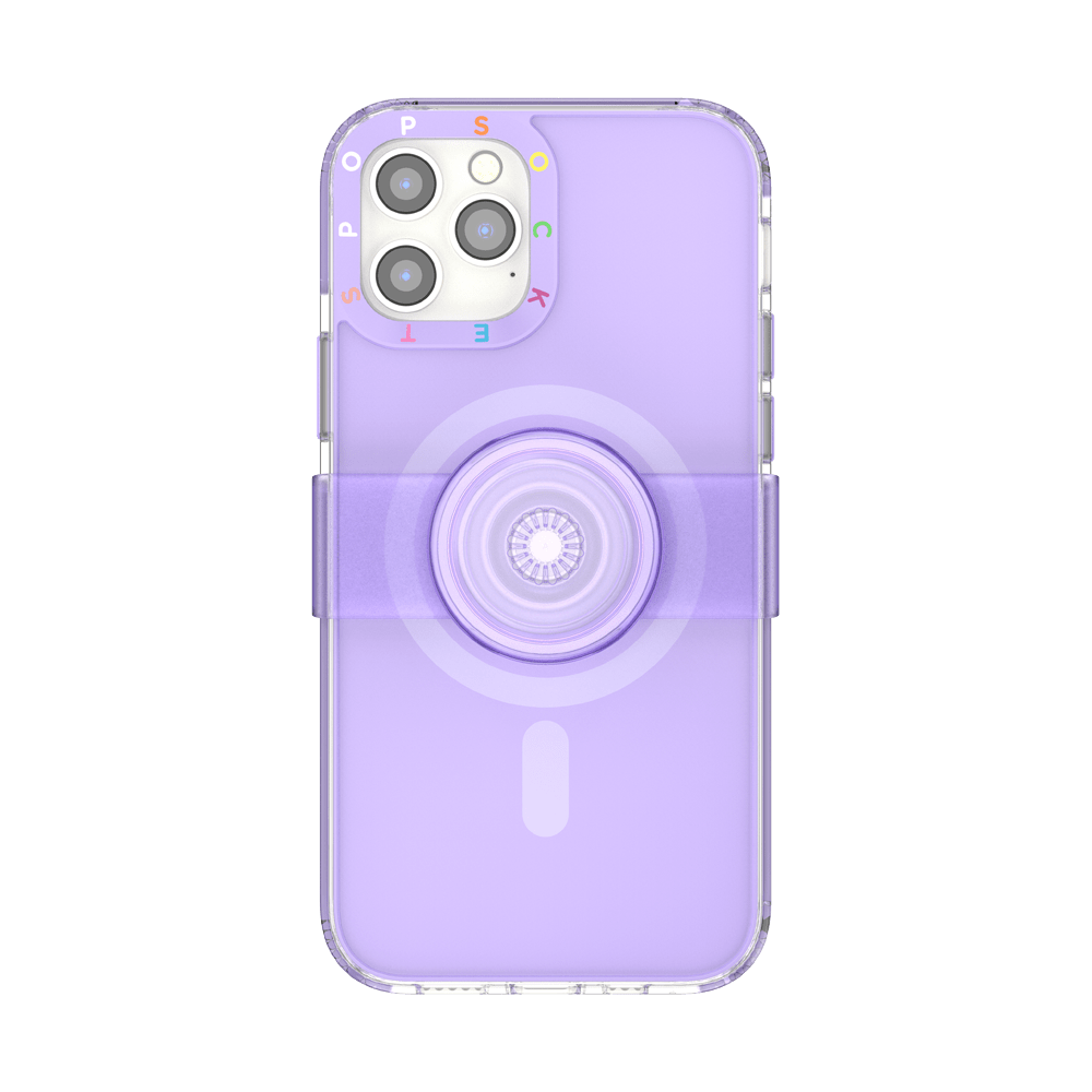 Morado • iPhone 12 o 12 Pro MagSafe® con Slide Grip