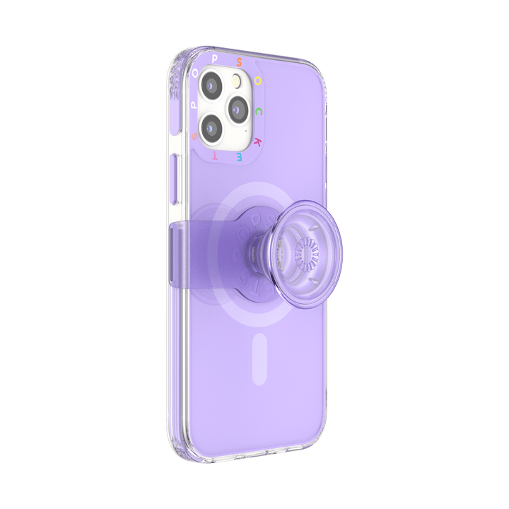 Morado • iPhone 12 o 12 Pro MagSafe® con Slide Grip