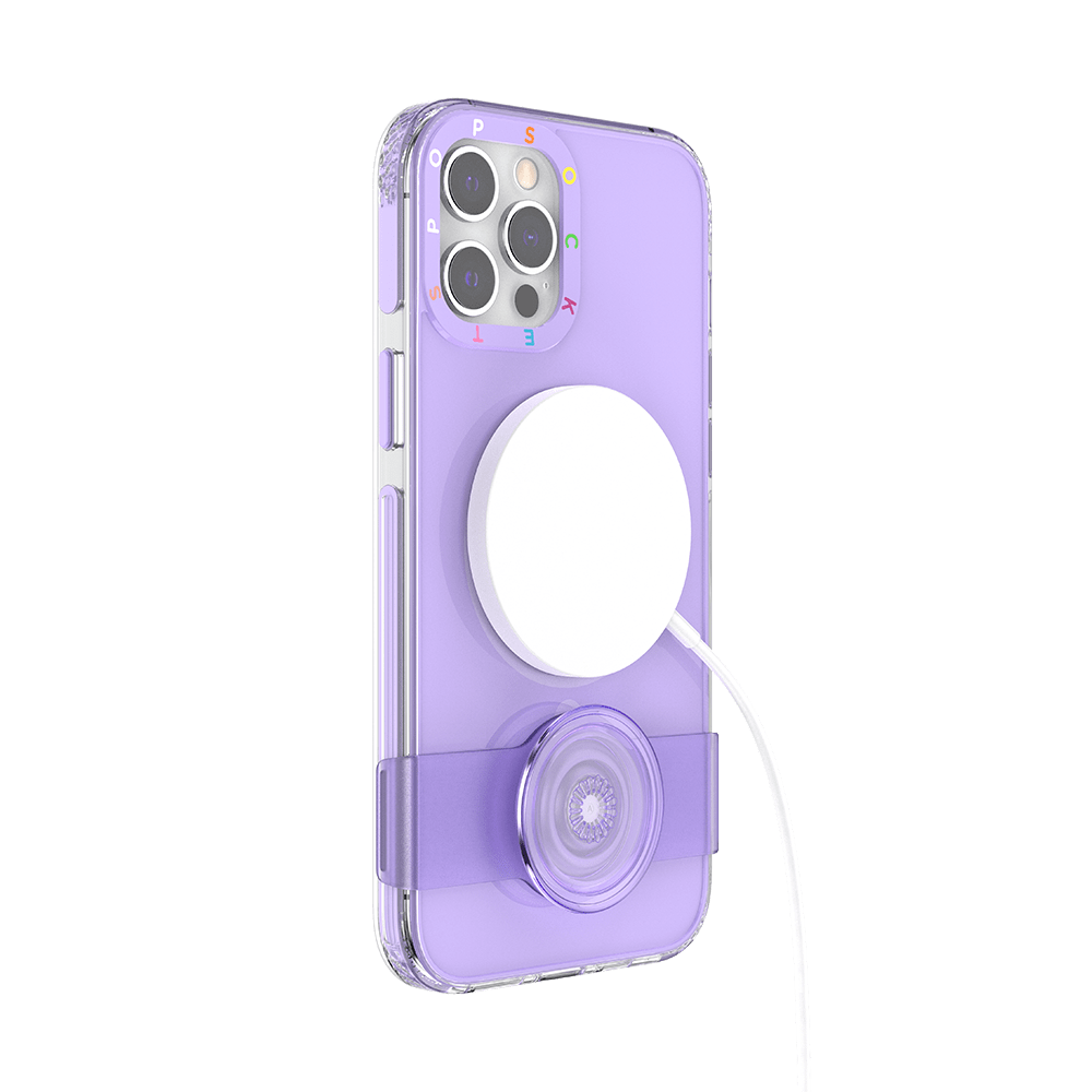 Morado • iPhone 12 ProMax MagSafe® con Slide Grip