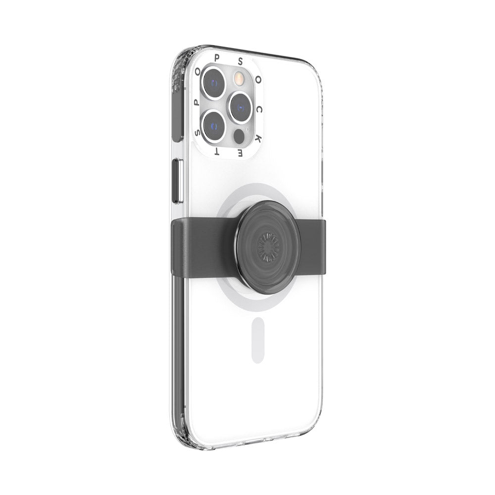 Blanco • iPhone 12 ProMax MagSafe® con Slide Grip