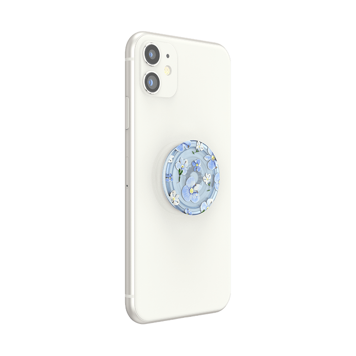 Plant - Translúcido Campo Azul, PopSockets