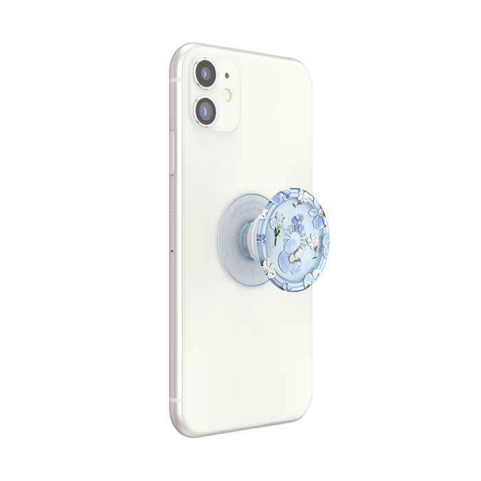 Plant - Translúcido Campo Azul, PopSockets