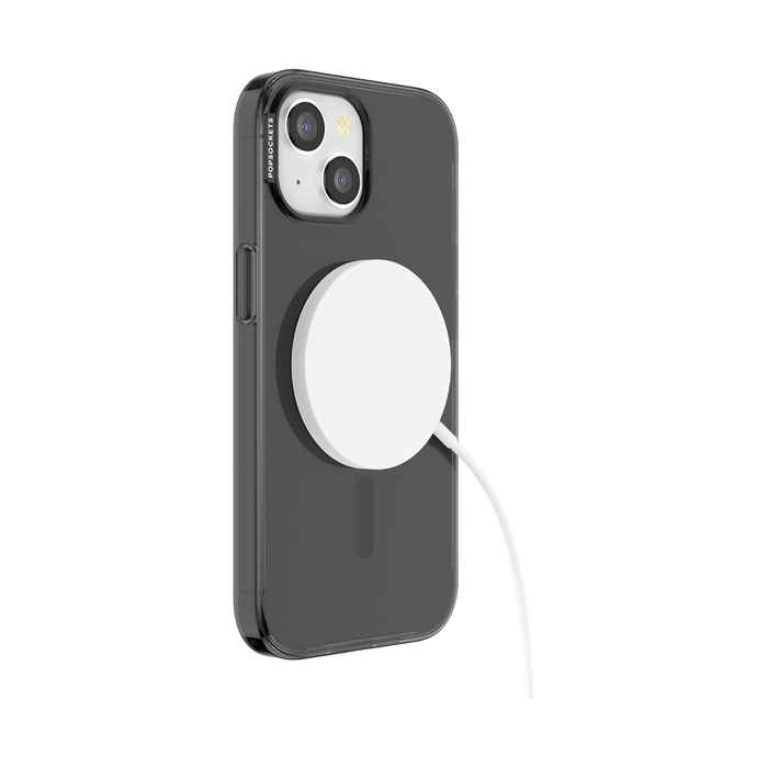 Negro Translúcido • iPhone 15 con MagSafe® Grip, PopSockets