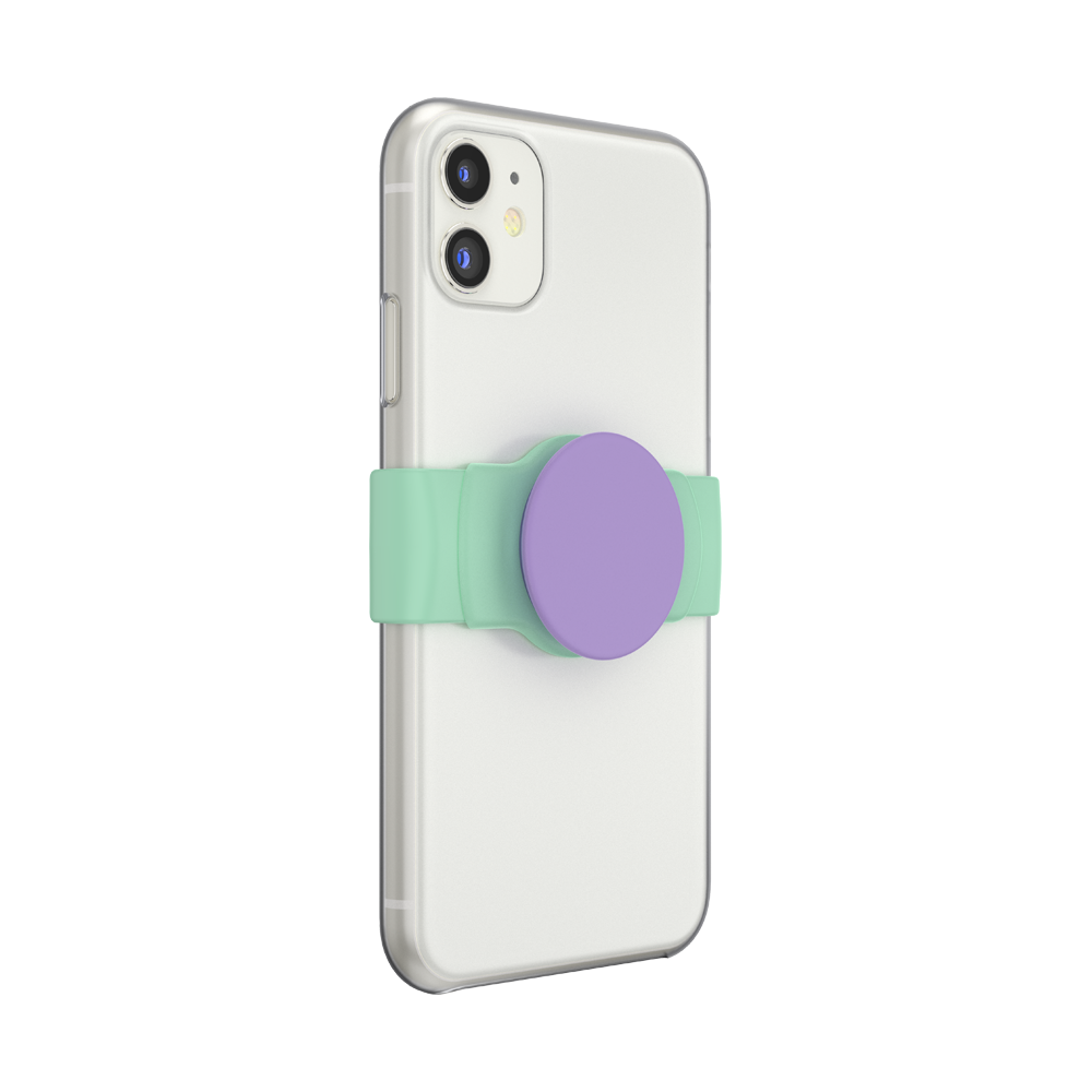 Slide Stretch Bordes Curvos Morado Menta