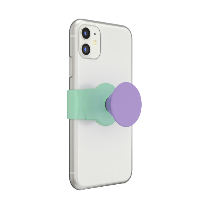 Slide Stretch Bordes Curvos Morado Menta