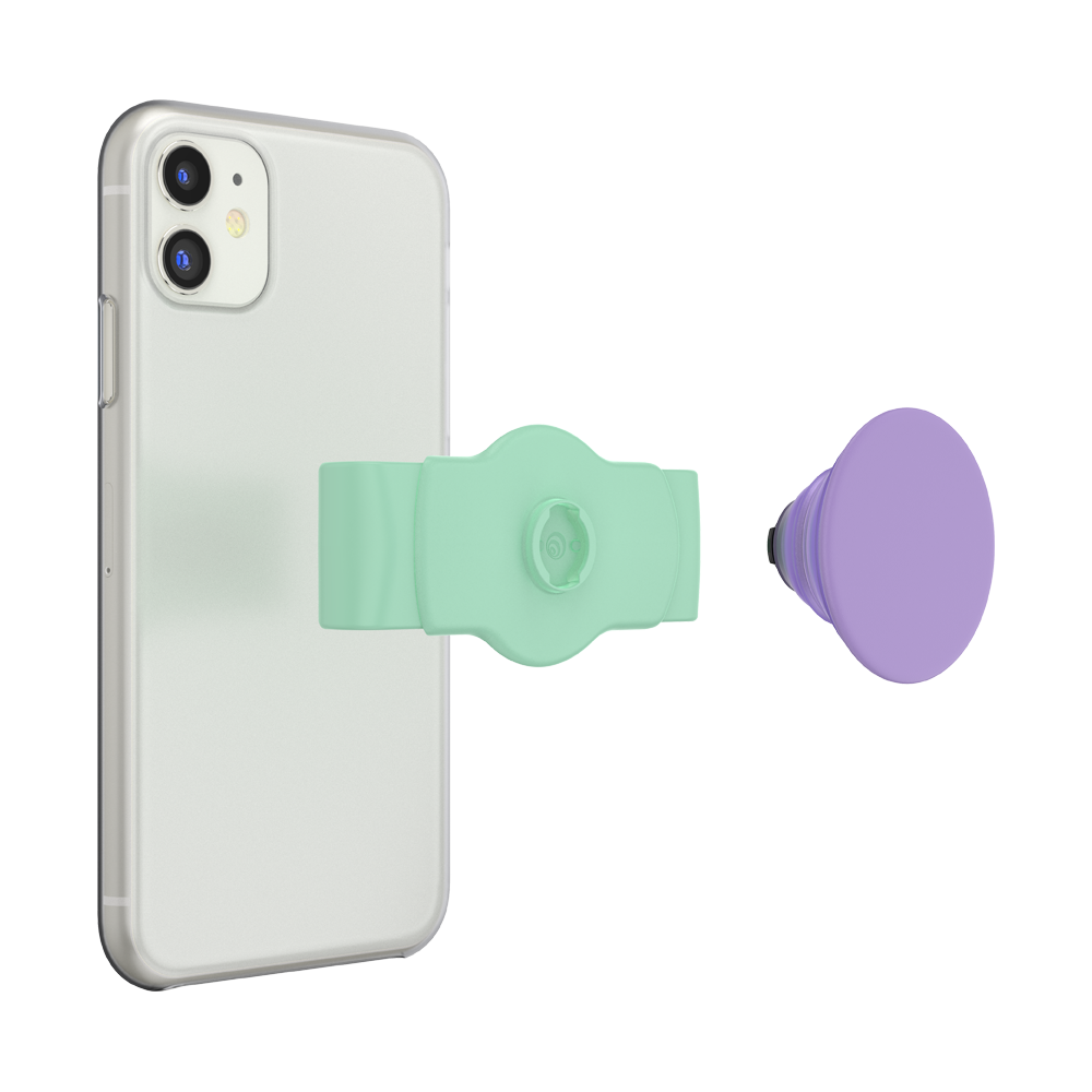 Slide Stretch Bordes Curvos Morado Menta