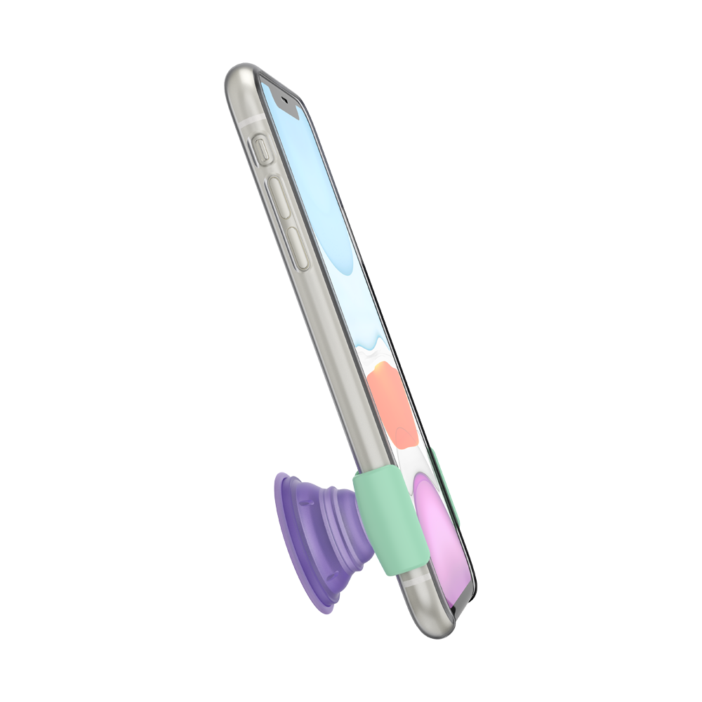 Slide Stretch Bordes Curvos Morado Menta