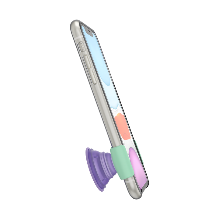 Slide Stretch Bordes Curvos Morado Menta