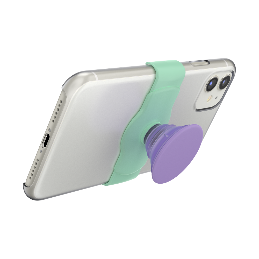 Slide Stretch Bordes Curvos Morado Menta