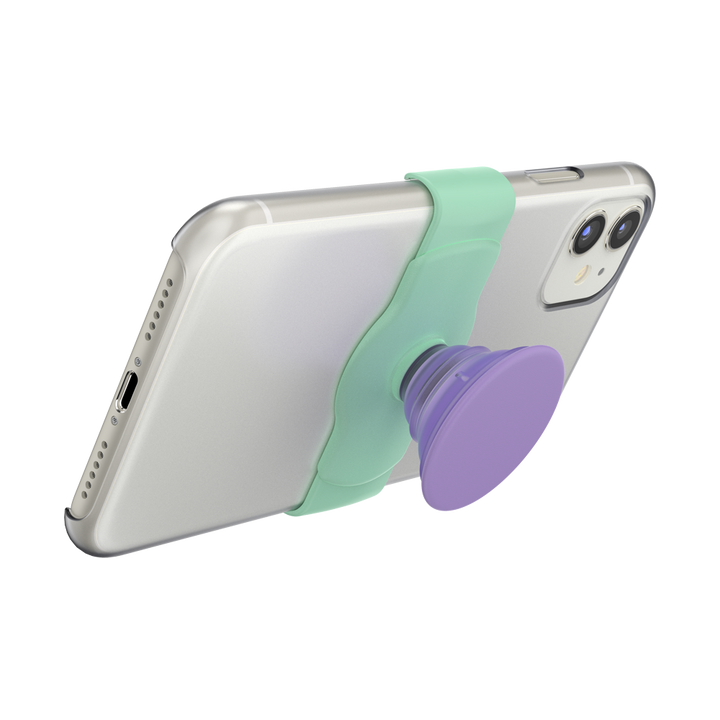 Slide Stretch Bordes Curvos Morado Menta